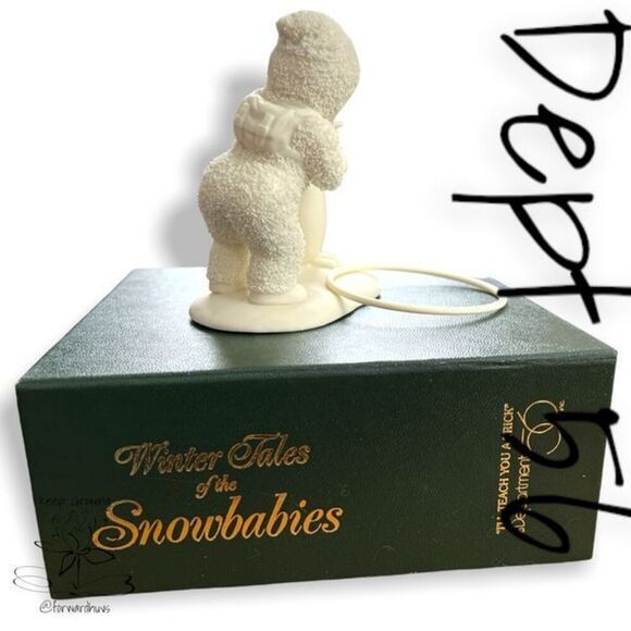 Dept 56 Snowbabies | I’ll Teach You A Trick | #68357 IOB - Picture 4 of 11